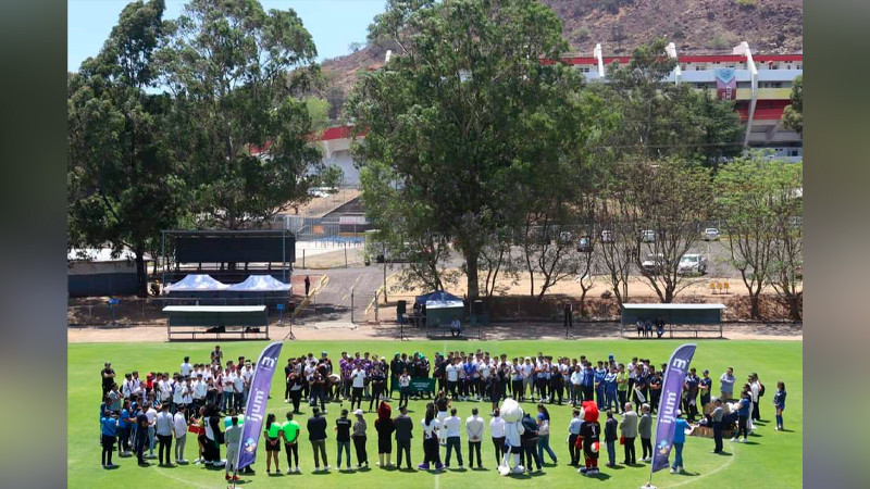 Instituto de la Juventud Moreliana inaugura su primer Torneo Interuniversitario en el Estadio Morelos