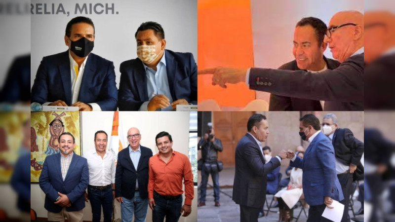 MC presenta a manos derechas de Silvano Aureoles como sus militantes: Se incorporan el “chapulín” Carlos Herrera Tello y Víctor Manríquez 
