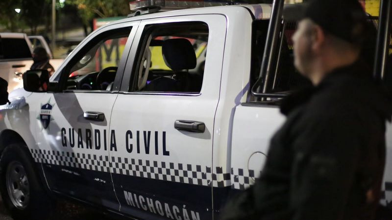 Guardia Civil firme con acciones operativas en el municipio de Morelia, Michoacán