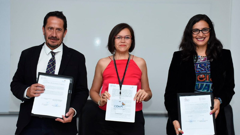 Convienen Sedeco y CIDAM fortalecer competitividad de las Mipymes michoacanas 