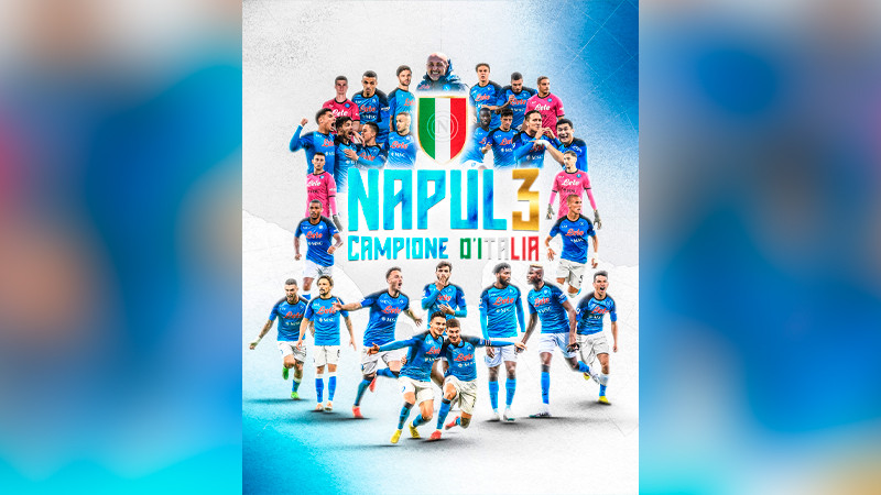El Napoli se corona campeón de la Serie A de Italia, después de 33 años  