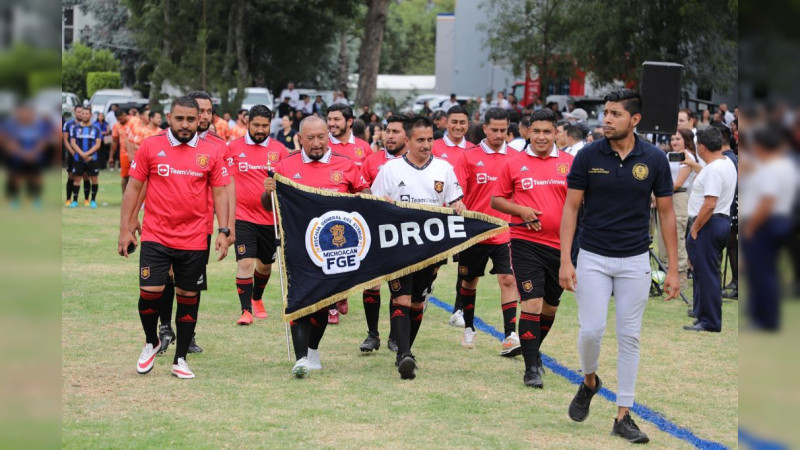 Fortalece Fiscalía General, actitud de servicio a través de la sana convivencia y el deporte: Adrián López Solís