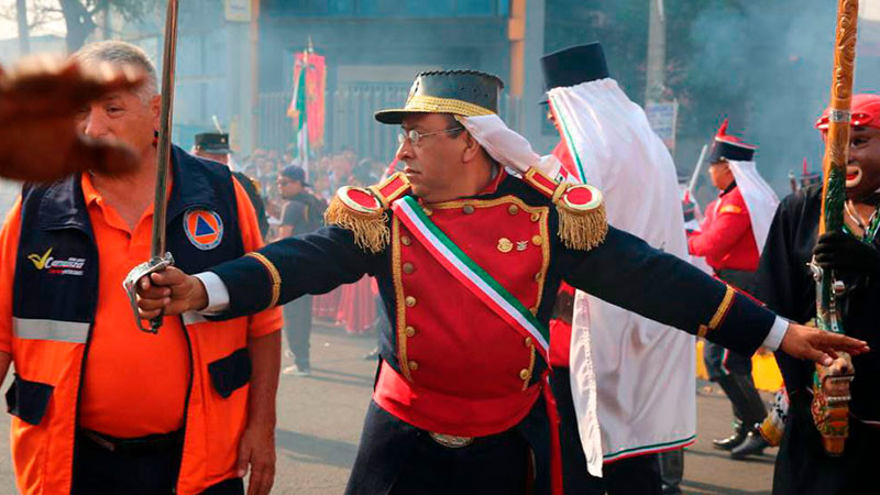 Escenificación de la batalla de Puebla, en Peñón de los Baños, es declarada Patrimonio Cultural Inmaterial