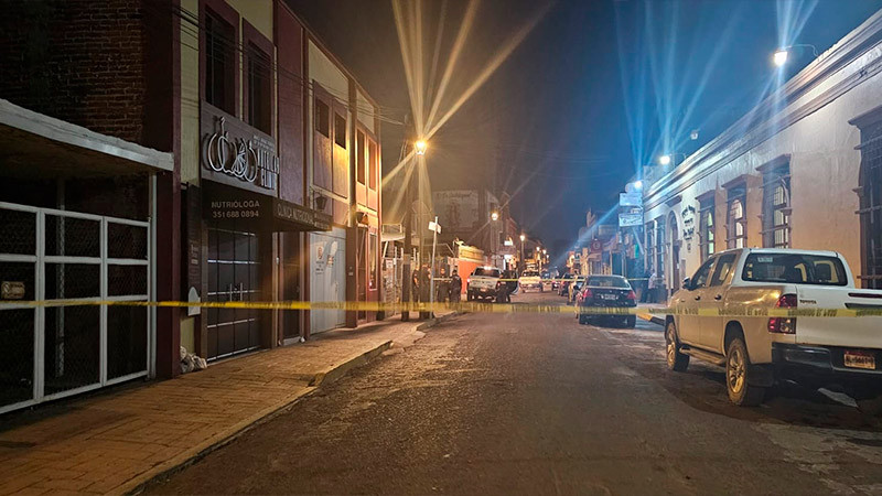 En Zamora, Michoacana atacan a tiros a un hombre, resultó herido 