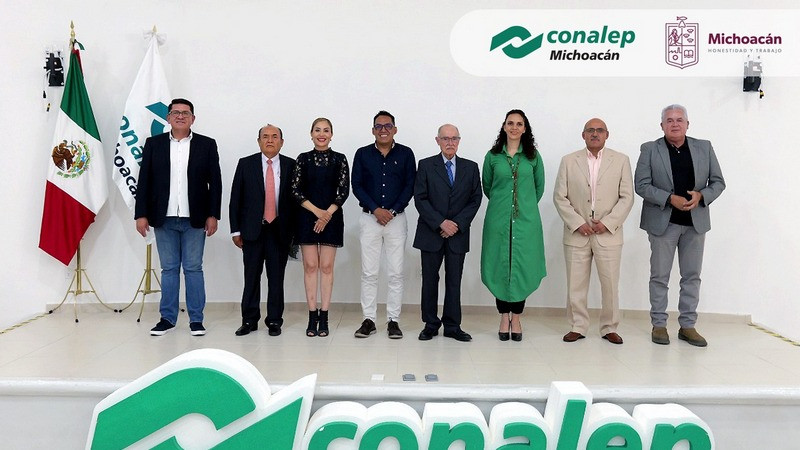 Aportan exdirectores del Conalep experiencia para fortalecer formación a estudiantes en Michoacán 
