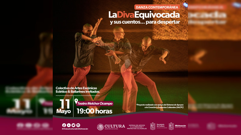 Llegará La diva equivocada y sus cuentos…para despertar, al Teatro Ocampo 
