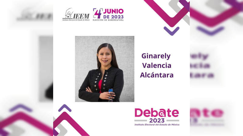Ginarely Valencia, la nueva moderadora del segundo debate de candidatas en Edomex 
