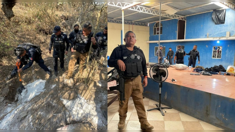 Localizan fosa clandestina y casa de seguridad en Zinapécuaro, Michoacán, zona de guerra de cárteles 