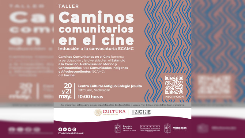 Convoca Secum a participar en el programa Caminos Comunitarios en el Cine  