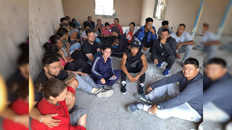Rescatan a 30 migrantes en Reynosa, Tamaulipas