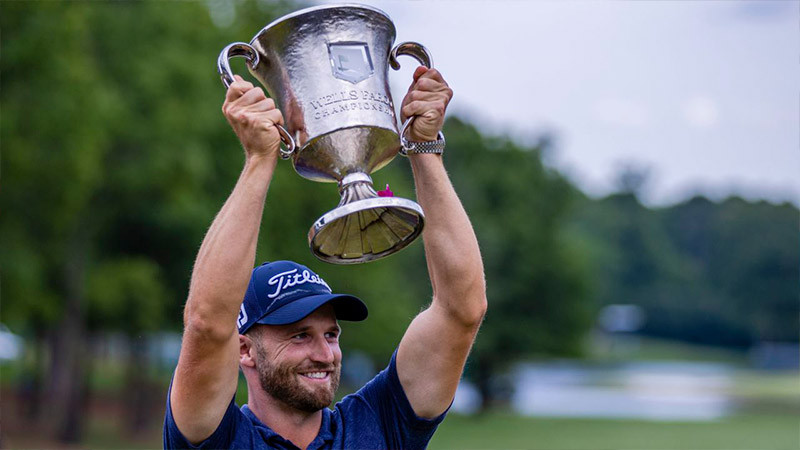 El golfista Wyndham Clark logra su primer titulo al ganar el Wells Fargo Championship 