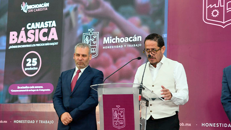 Se mantiene Zitácuaro con el mejor precio de la canasta básica en Michoacán: Sedeco