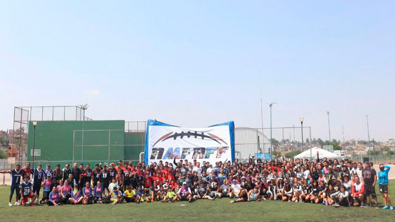 Panteras y Piratas, los ganadores del Torneo Relámpago de Football Flag en Morelia 