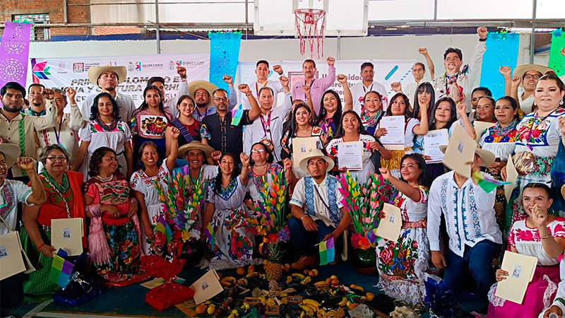 Clausura UIIM primer diplomado en Lengua Purépecha y Cultura
