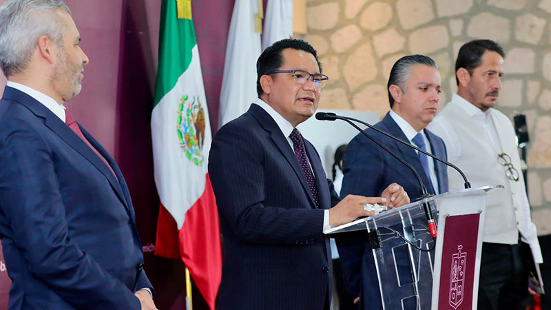 Con Fortapaz, Gobierno de Michoacán fortalecerá 11 cuerpos de bomberos municipales  