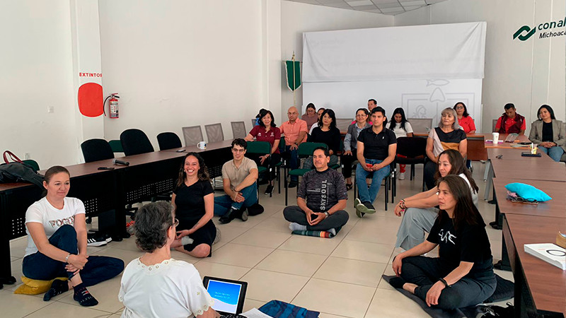 Conalep Michoacán fortalece la salud mental de su personal 