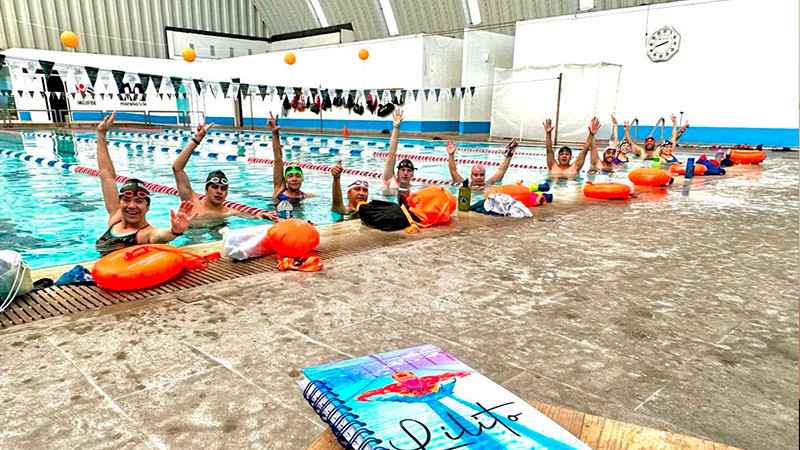 Listo equipo de natación Ranas-Bicentenario para viajar a Veracruz 