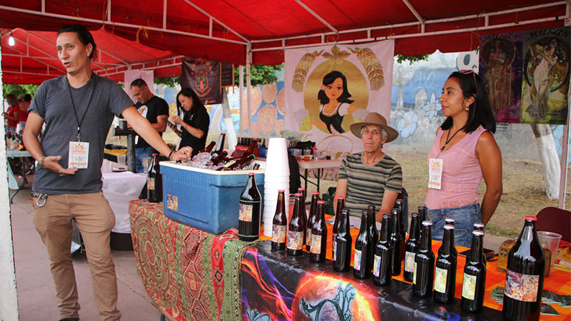 Este fin de semana se llevó a cabo la cuarta edición de  “CerveArte 2023”, en Ciudad Hidalgo