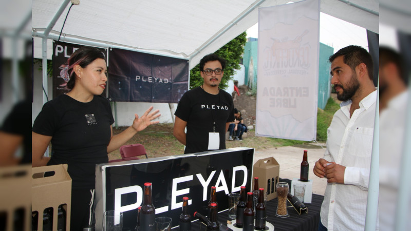 Este fin de semana se llevó a cabo la cuarta edición de  “CerveArte 2023”, en Ciudad Hidalgo