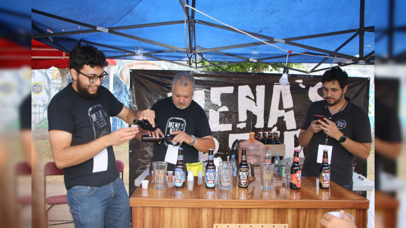 Este fin de semana se llevó a cabo la cuarta edición de  “CerveArte 2023”, en Ciudad Hidalgo