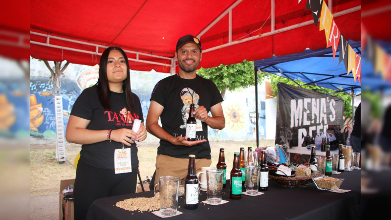 Este fin de semana se llevó a cabo la cuarta edición de  “CerveArte 2023”, en Ciudad Hidalgo