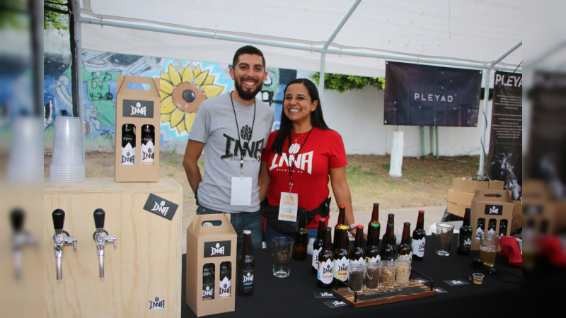 Este fin de semana se llevó a cabo la cuarta edición de  “CerveArte 2023”, en Ciudad Hidalgo