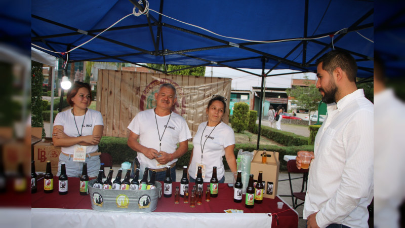 Este fin de semana se llevó a cabo la cuarta edición de  “CerveArte 2023”, en Ciudad Hidalgo