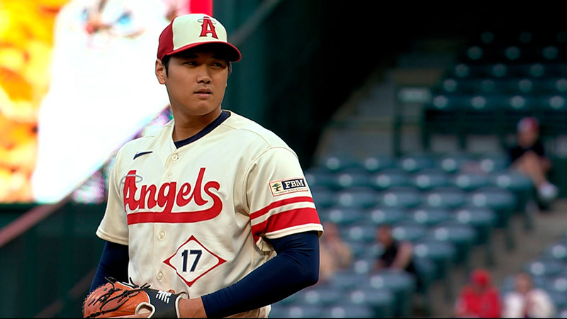 El japonés Shohei Ohtani supera en ponches al legendario Babe Ruth 