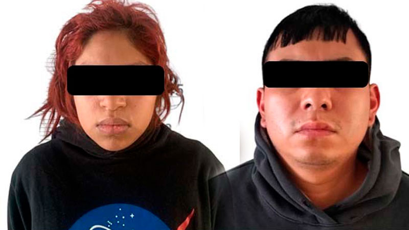 Gabriela y Nicolás son detenidos por el asesinato del hijo de 3 años de ella, en EdoMex 