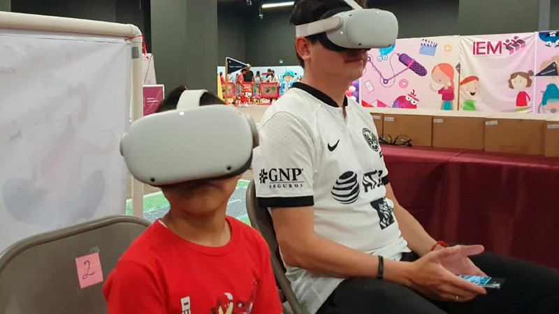 Juega y aprende en el Festival Michoacán de Origen con los lentes de realidad virtual 