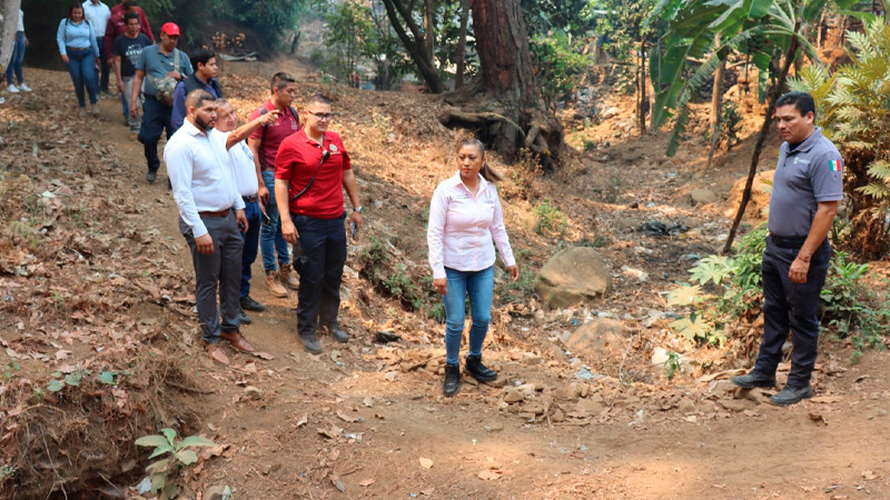 Protección Civil de Uruapan se prepara para temporada de lluvias 