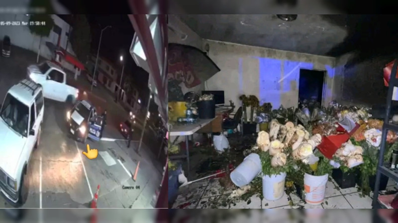 Frente a policías, sicarios atacan florería en Los Mochis, Sinaloa: “Hay niños”, gritaban las víctimas 