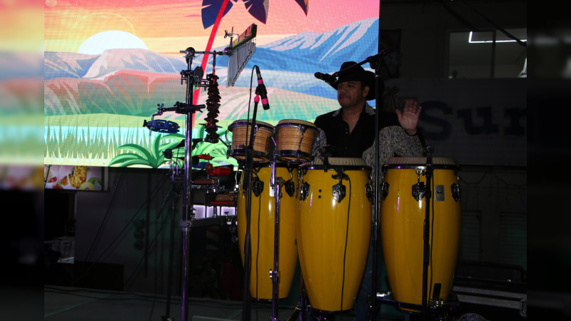 Cd Hidalgo disfrutó del concierto del Grupo Poder del Norte por los festejos del natalicio de Miguel Hidalgo