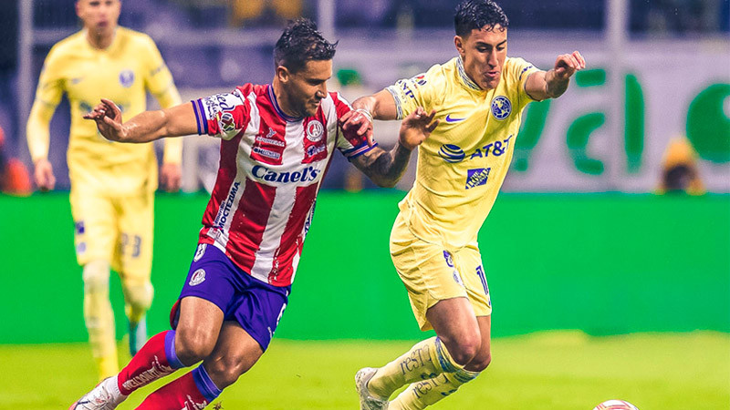 Club América se impone en cuartos de final y se lleva la ventaja sobre el Atletico San Luis 