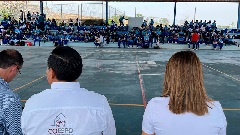 Lleva Coespo programa de Prevención del Embarazo Adolescente al Cobaem