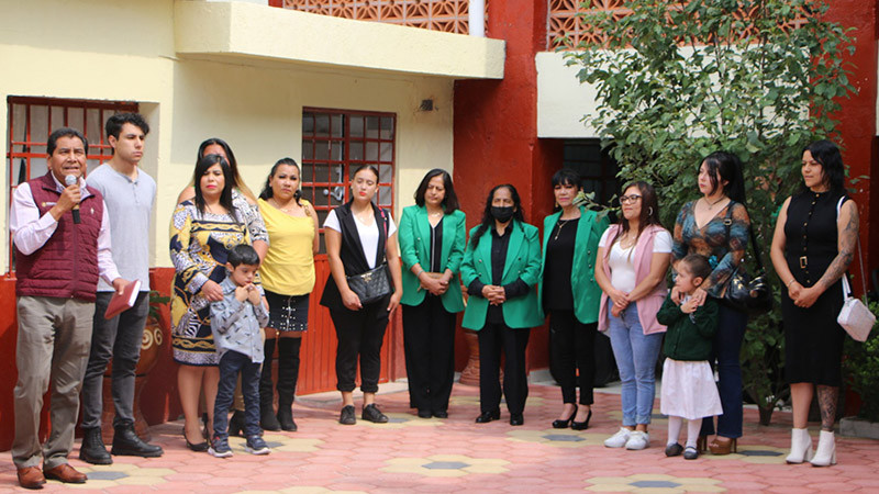 Autoridades municipales, federales y educativas, inauguran la rehabilitación de la Escuela Primaria Federal 18 de marzo
