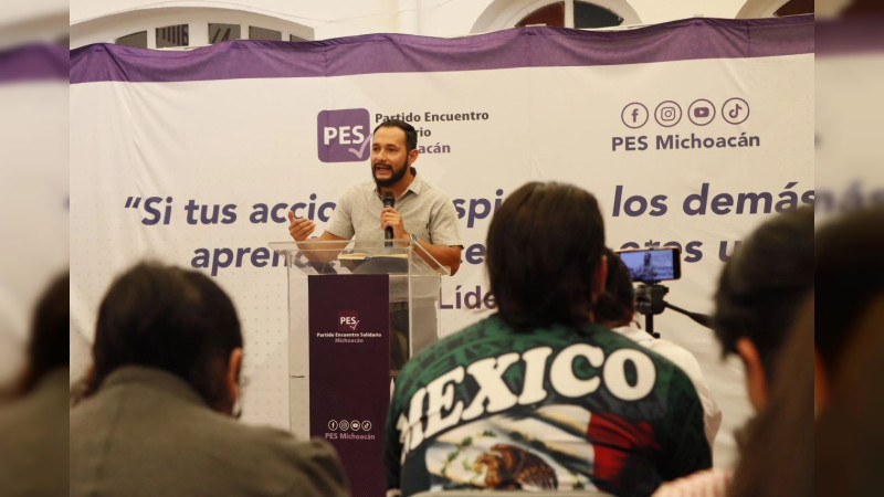Líder del Partido Encuentro Solidario en Michoacán, amenazado y extorsionado por el crimen organizado: Dirigencia 