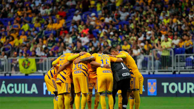 Tigres golea a Toluca en partido de ida de los cuartos de final de la LigaMX 