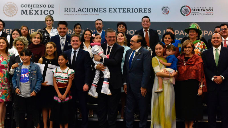 Promueve Ebrard con diputados y senadores la participación de niñas y mujeres mexicanas en la ciencia 