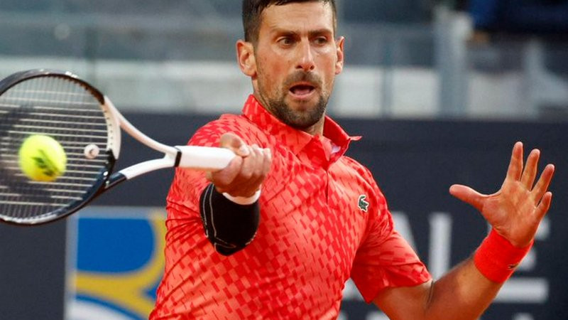 Novak Djokovic recupera buenas sensaciones en arcilla en el Masters 1000 de Roma 
