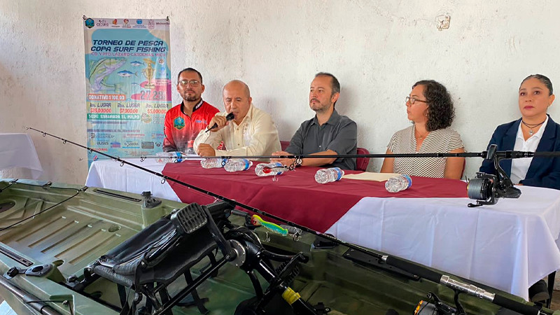 Invita Compesca a participar en la Copa Surf Fishing en Lázaro Cárdenas