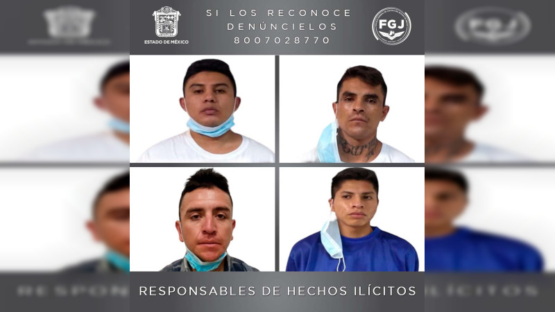 Sentencian a más de 500 años de prisión a responsables de asesinato de familia en Tultepec 