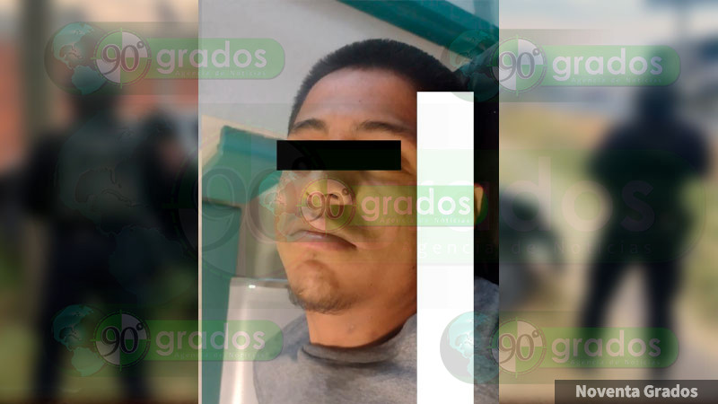 Detienen a hombre tras persecución y disparos en contra de policías municipales, en Celaya, Guanajuato