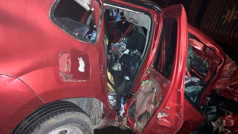Aparatoso choque en la Siglo XXI deja un muerto