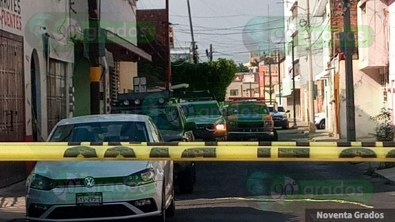 Tras persecución asesinan a motocilista en centro de Celaya, Guanajuato 
