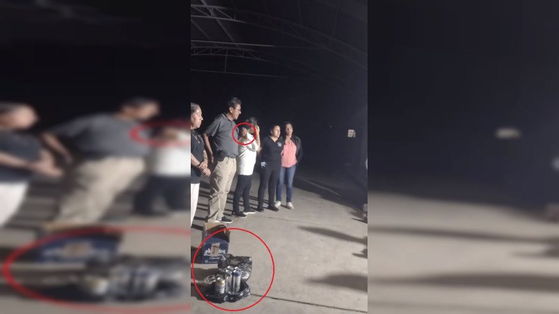 Confrontan a profesores que se emborrachaban en primaria de Morelia 