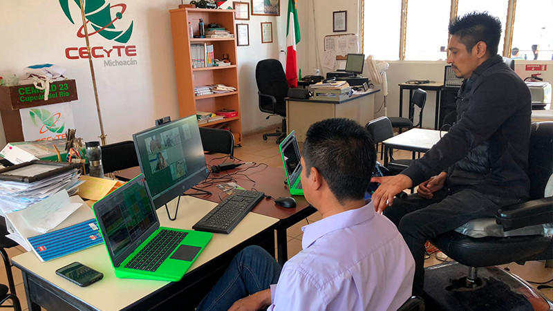 Tiene Cecytem docentes comprometidos con educación de Michoacán