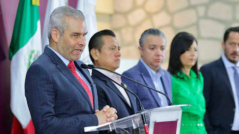 Michoacán tiene 10 en educación: Bedolla 