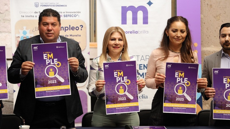 Presenta la Secretaría de Fomento Económico 2a Feria del Empleo en Morelia