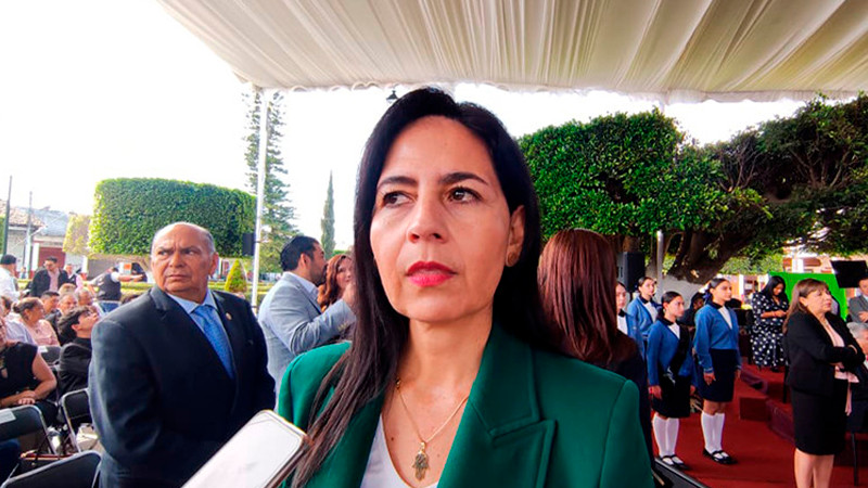 Falta de maestros en escuelas de Michoacán se debe a abandono de centro de trabajo: Gabriela Molina 